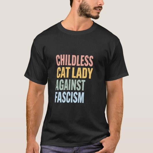 Kinderloze Kat Dames Vrouwen T-shirt (Voorkant)