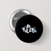 Kinderloze kat Lady Kamala Harris 2024 Ronde Button 5,7 Cm (Voorkant /achterkant)