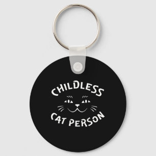kinderloze kat sleutelhanger