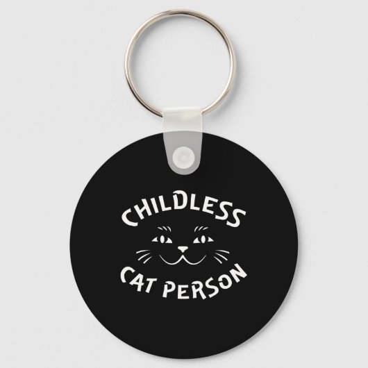 kinderloze kat sleutelhanger (Voorkant)