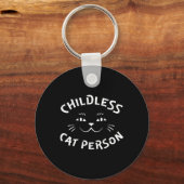 kinderloze kat sleutelhanger (Voorkant)