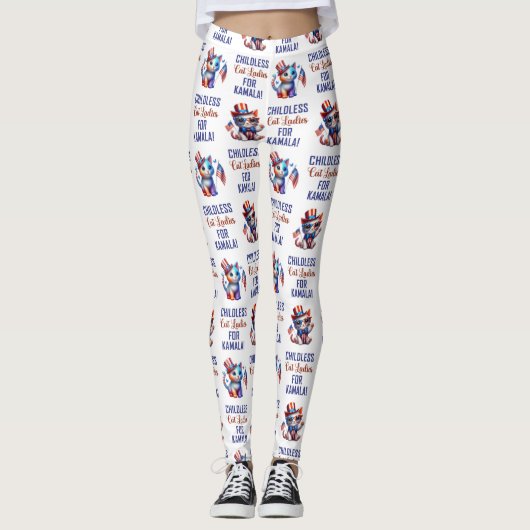 KINDERLOZE KATDAMES VOOR KAMALA LEGGINGS (Voorkant)