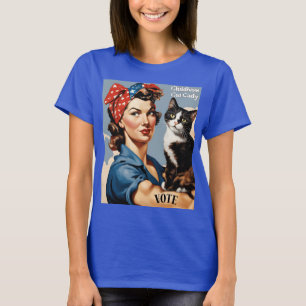 Kinderloze kattendame - Rosie T-shirt