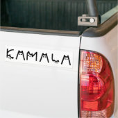 kinderloze kattendame voor Kamala Harris President Bumpersticker (Op Truck)