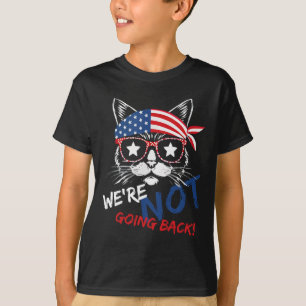 kinderloze kattendame We gaan niet terug Ka T-shirt