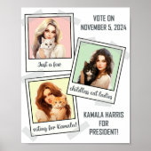 KINDERLOZE KATTENDAMES POSTER (Voorkant)