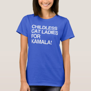 Kinderloze kattendames voor Kamala T-shirt