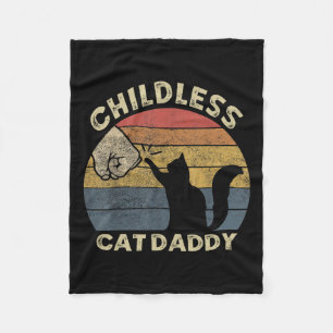 Kinderloze Kattenvader 2024 Voor President Passend Fleece Deken