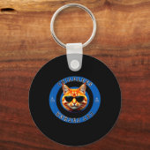 Kinderloze kattenvader sleutelhanger (Voorkant)