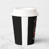 Kinderloze kattenvrouwen tegen fascisme papieren bekers (Rechts)