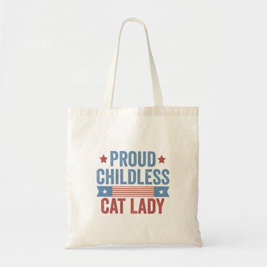 Kinderloze Katvrouw 2024 Tote Bag (Voorkant)