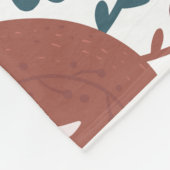 Kindermandje voor Boho Style Fox Fleece Blanket (Hoek)