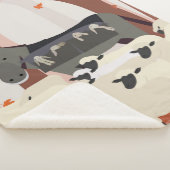 kindermeisje sherpa deken (3/4)