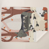 kindermeisje sherpa deken (Voorkant (horizontaal))