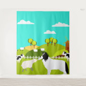 kindermeisje wandkleed (Voorkant)