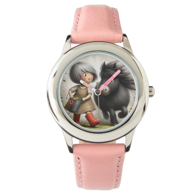 Kindermeisjes kijken, Pony Horloge (Voorkant)