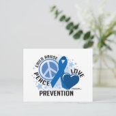 Kindermisbruik PLC Briefkaart (Staand voorkant)