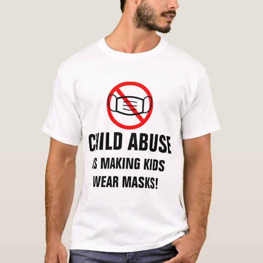 Kindermisbruik T-shirt (Voorkant)