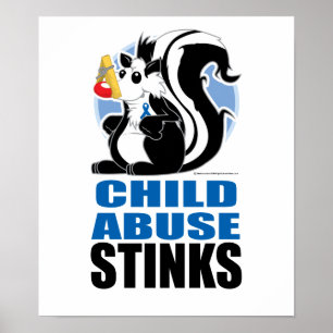 Kindermisbruikinkten Poster