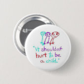 KindermisbruikPreventie Ronde Button 5,7 Cm (Voorkant /achterkant)