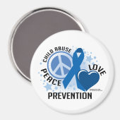 Kindermishandeling PLC Magneet (Voorkant / Achterkant)