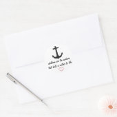 Kindermoeders van Anchor Ronde Sticker (Envelop)