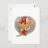 kindermuis luisteren briefkaart (Voorkant / Achterkant)