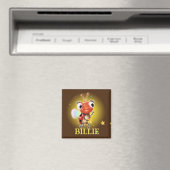 Kindernaam ladybug fridge magnet (Insitu (Vaatwasser))