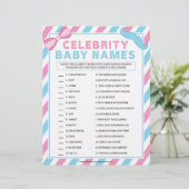 Kindernamen [Geslachtsverrassend] Briefhoofd (Staand voorkant)