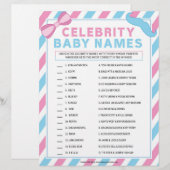 Kindernamen [Geslachtsverrassend] Briefhoofd (Voorkant / Achterkant)