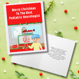 Kinderneuroloog Prettig Kerstfeest Sinterklaas in  Kaart