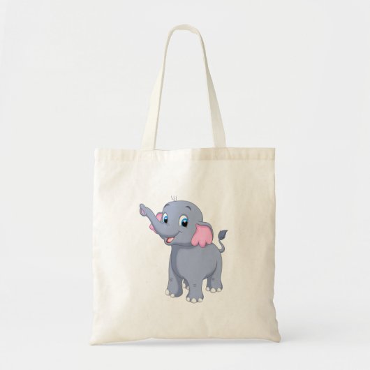 Kinderolifant Tote Bag (Voorkant)