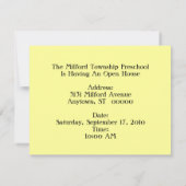 KINDERONDERWIJS VOOR KINDEREN KAART (Achterkant)