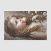 Kinderontkoppeling voor onschuldig Roos Tissuepapier (Voorkant)