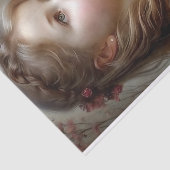 Kinderontkoppeling voor onschuldig Roos Tissuepapier (Detail)