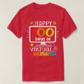 Kinderopleiding 100 dagen School of Virtual Home 1 T-shirt (Design voorkant)