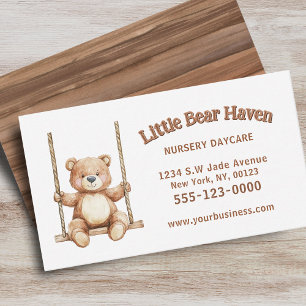 Kinderopvang Babysitter Nanny Service Visitekaartje