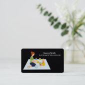 Kinderopvang Babysitter Visitekaartje (Staand voorkant)