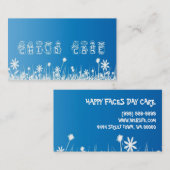 Kinderopvang, Babyzittend Visitekaartje (Voorkant / Achterkant)