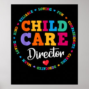 Kinderopvang Directeur Dagopvang Bemanner School P Poster