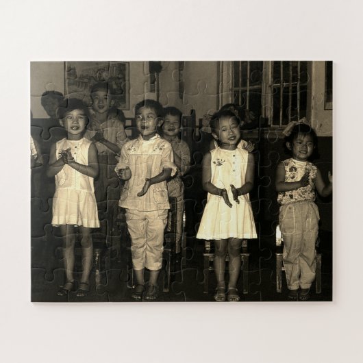Kinderopvang in het oude China Changsha Legpuzzel (Horizontaal)