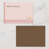 Kinderopvang in Mijn Visitekaartje thuis (Voorkant / Achterkant)