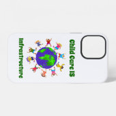 Kinderopvang: infrastructuur iPhone hoesje (Achterkant horizontaal)