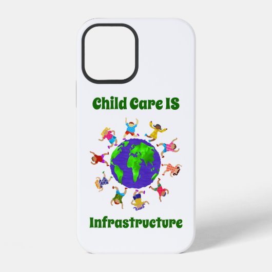 Kinderopvang: infrastructuur iPhone hoesje (Achterkant)