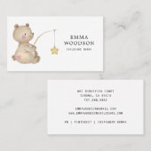 Kinderopvang Nanny Little Beer Vist Visitekaartje (Voorkant / Achterkant)