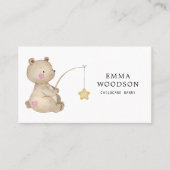 Kinderopvang Nanny Little Beer Vist Visitekaartje (Voorkant)