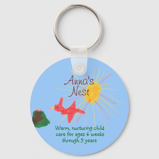 Kinderopvang promotionele sleutelhanger (Voorkant)