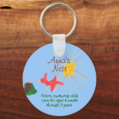 Kinderopvang promotionele sleutelhanger (Voorkant)