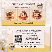 Kinderopvang Verpleegkundige Kinderopvang Foto Visitekaartje