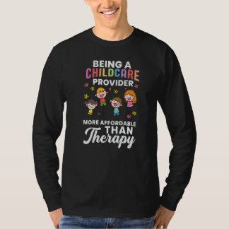 Kinderopvang Verzorger Therapie Kinderdagverblijf  T-shirt